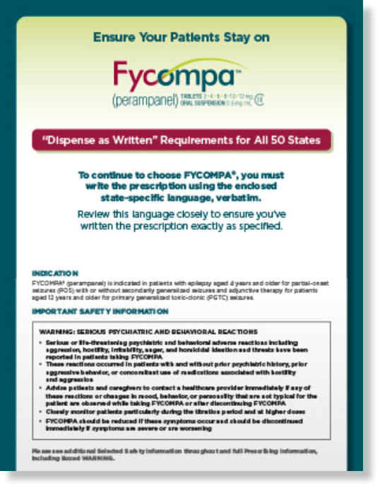 Dispense as Written Requirements Document